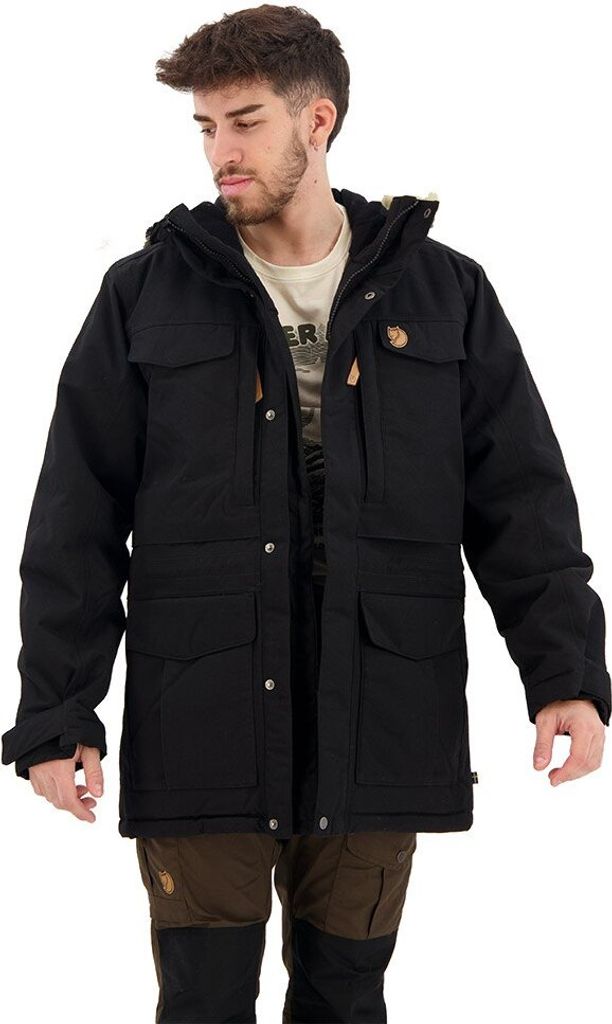 Fjällräven Nuuk Parka Schwarz M Herren Schwarz M