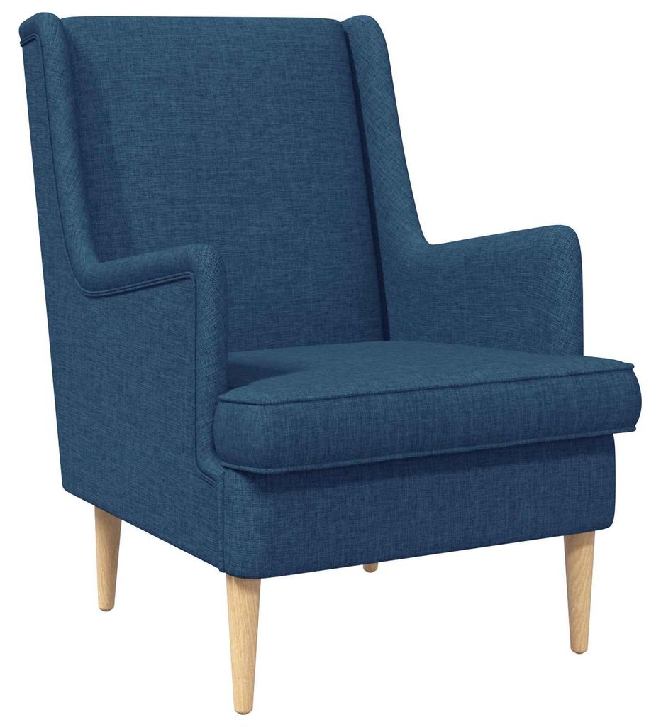 Sessel Blau Stoff - Fernseh- & Relaxsessel DE1321