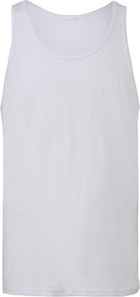 Canvas 3480 | Uni Jersey Tank Top T-Shirt - Farbe: White - Größe: XL
