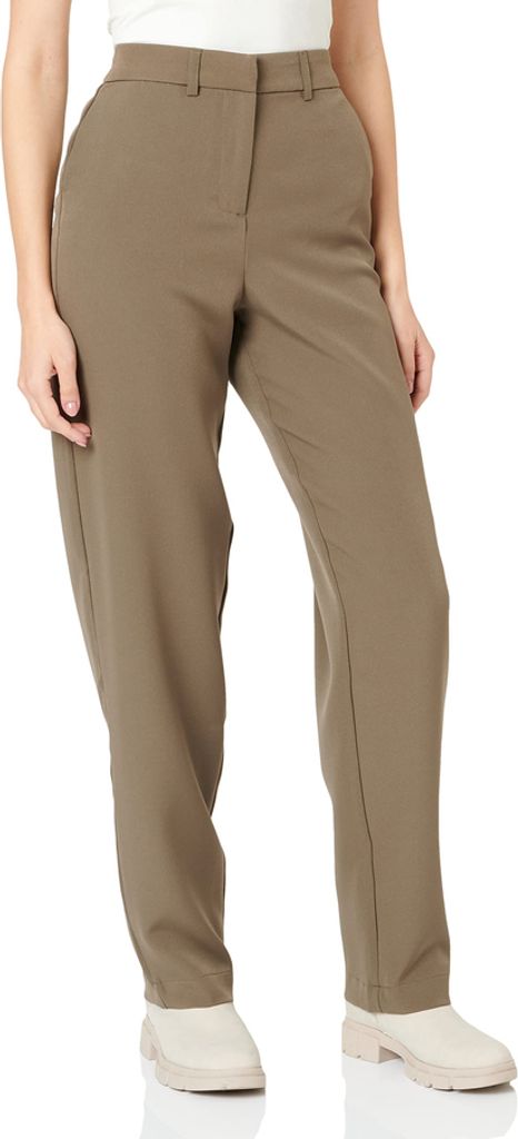 Vila Kamma Hochbundhosen Beige 40 Frau Beige 40