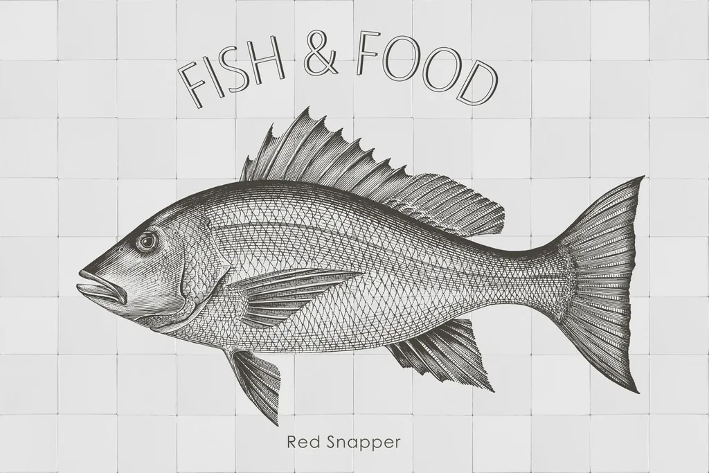 Relooker un mur vide avec le sticker poisson noir 70cm ESTAhome