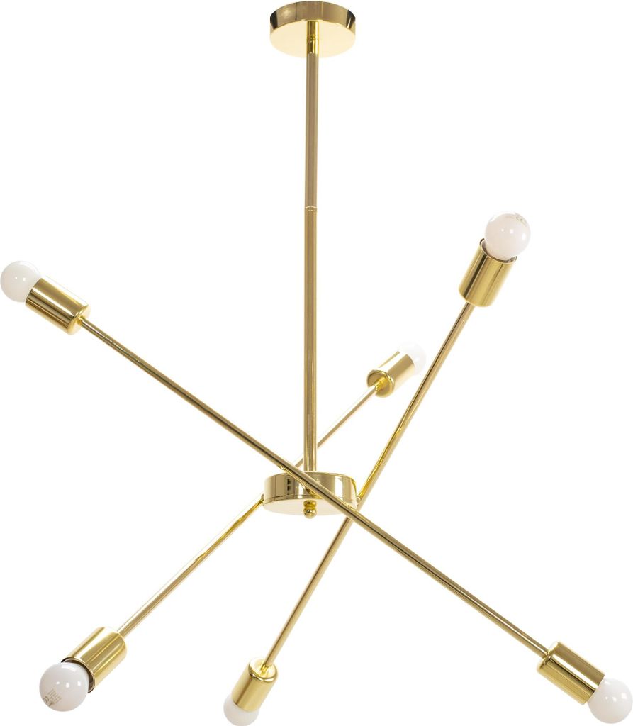 Závesné svietidlo tooLight APP1115-6CP GOLD Obrázok produktu 