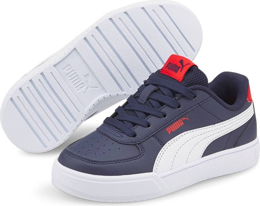 Puma Puma Caven PS Peacoat White High Risk Red Größe EU 29 Normal
