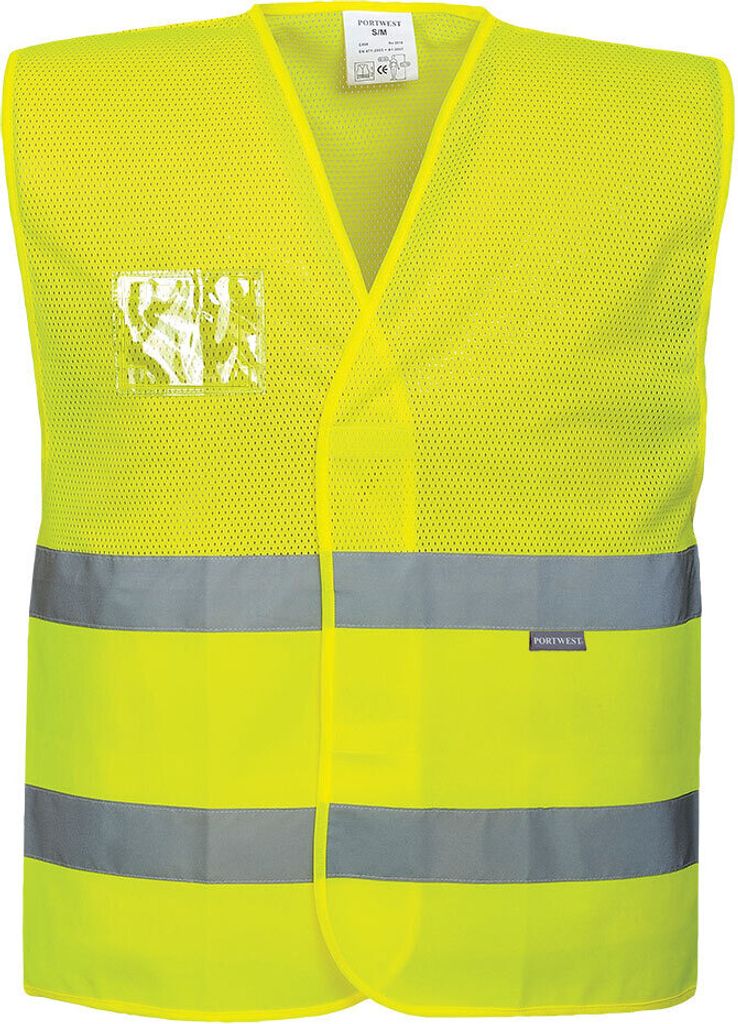 Portwest C494 Warnschutz-Netz Weste Yellow Gr. S/M