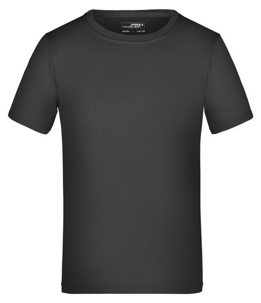 James and Nicholson - "Active" T-Shirt für Kinder LT2848 (XXL) (Schwarz)
