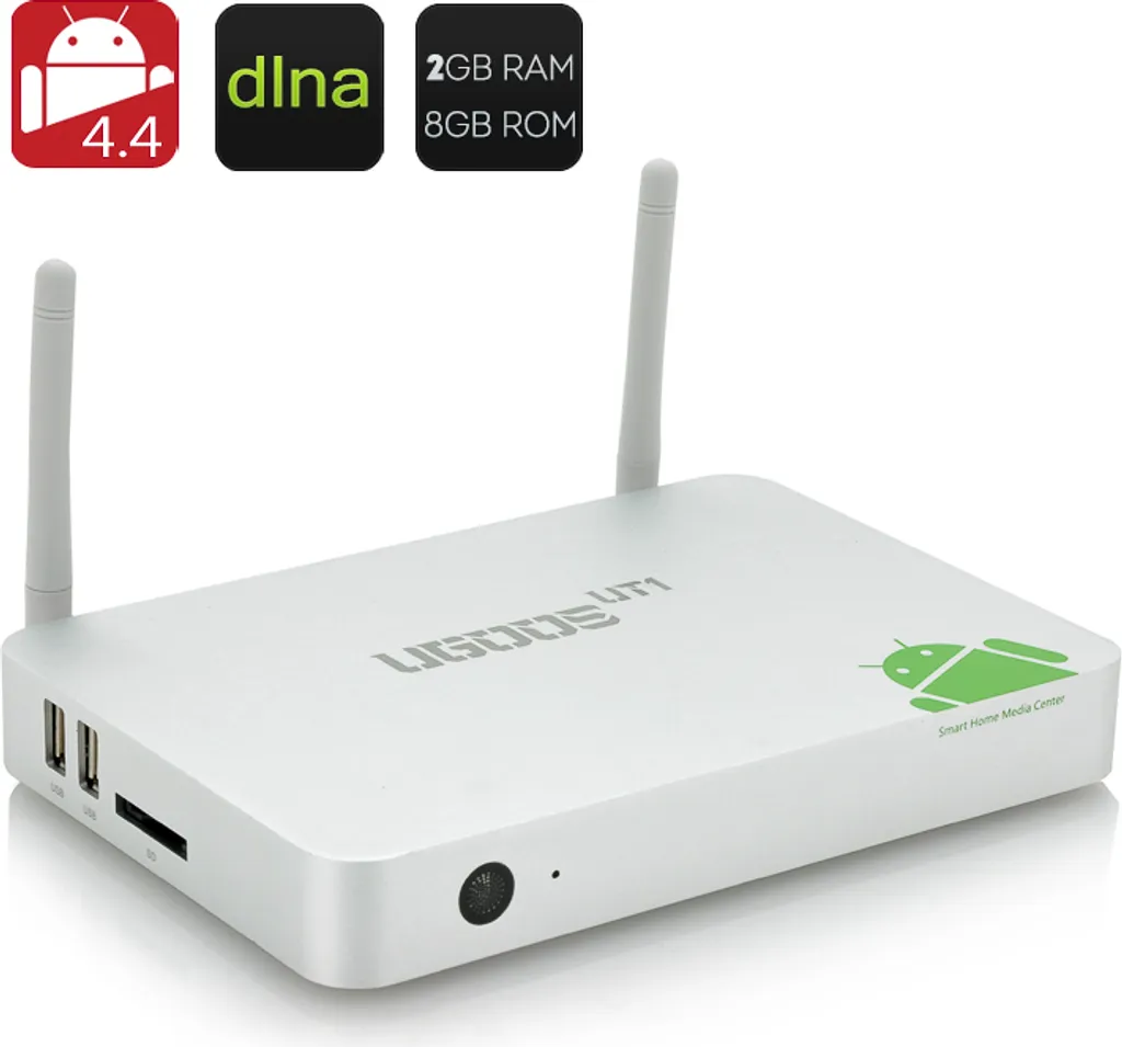 Ugoos UT1 Android 4.4 Quad Core RK3188 Media Player Box