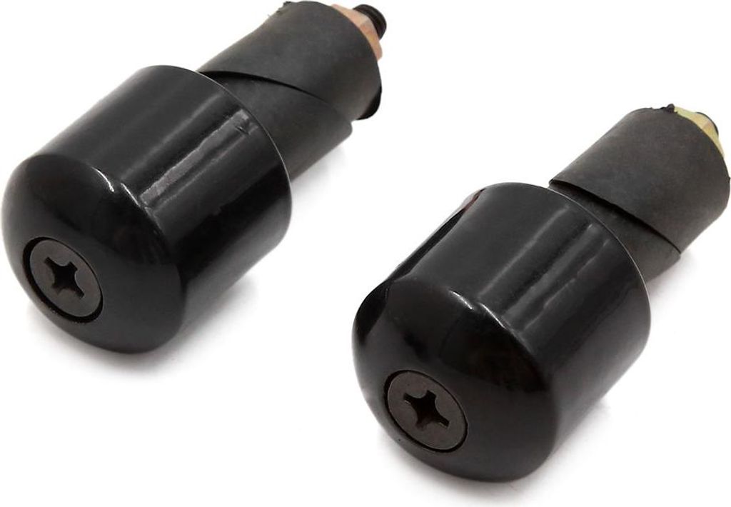 2stk Schwarz Motorrad Anti Vibrations Lenker Endgriff Kappen für GS 17mm DE de