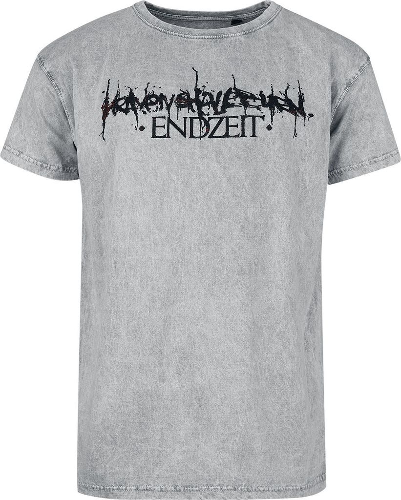 Heaven Shall Burn T-Shirt Herren Endzeit grau Band-Merch, Bands 100% Baumwolle L