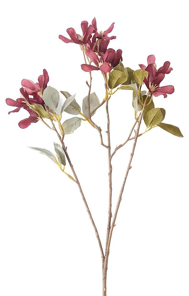Clayre & Eef Kunstbloem Violet, kunststof Productafbeelding 