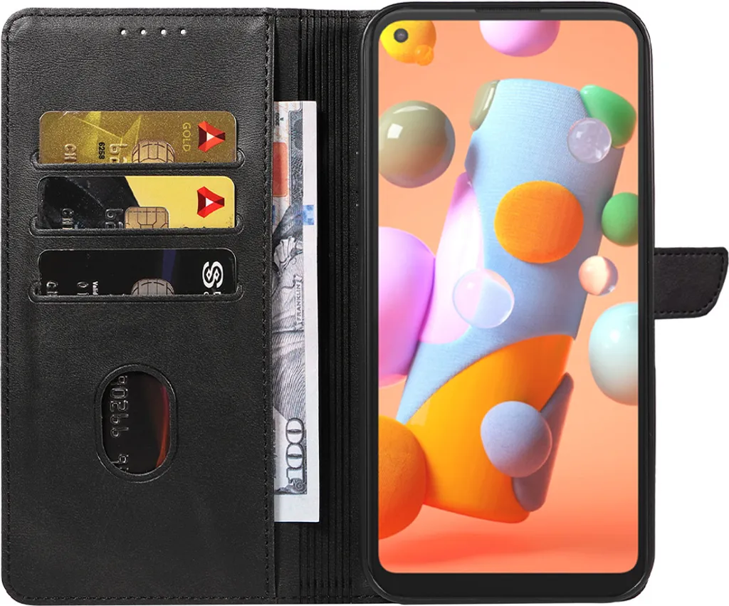 Custodia Wallet Samsung A11 Smartphonics - Protezione TPU e Pelle - 2