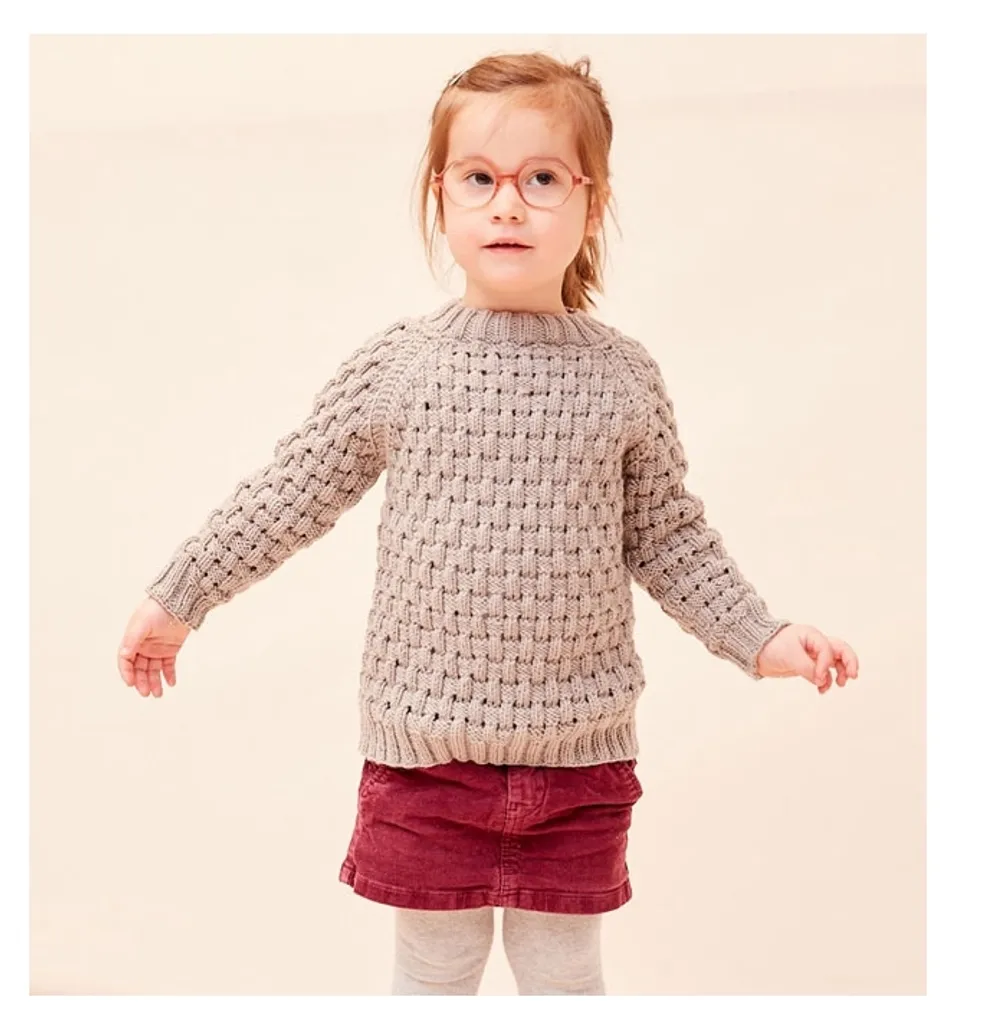 Tricoter sans couture : pulls raglan pour enfants avec Raglanpullis - 5