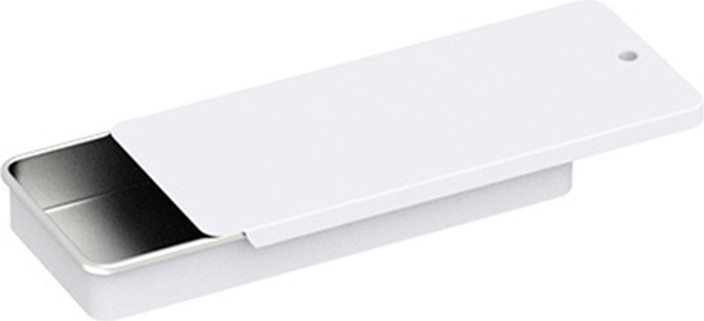 1/3-teilige Metall-Aufbewahrungsbox, glatte Kanten, gratfrei, kompaktes Design, tragbar, mehrzweck, rechteckig, leer, Mini-Metall-Blechdose