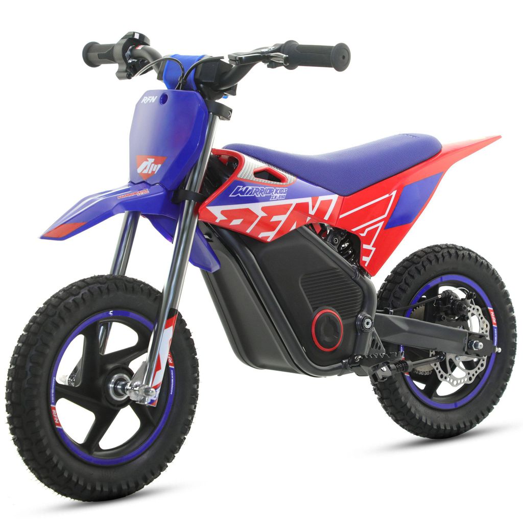Elektro-Kindermotorrad SX-E150 150W 12 Zoll E-Motorrad für Kinder 3-6 Jahre 24V Akku Belastbarkeit 50 kg, 2 Fahrstufen, Bis 13 km/h, Offroad-Reifen