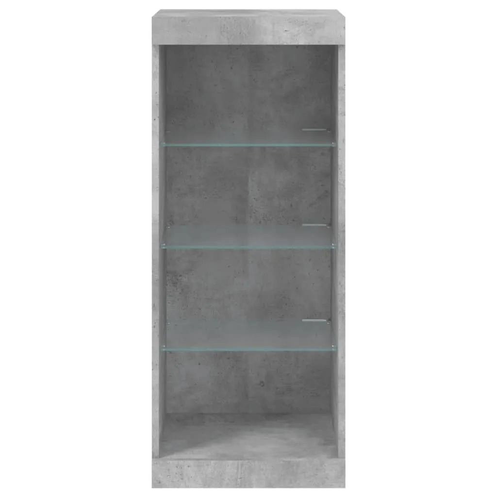 Credenza Maison Exclusive LED Grigio Cemento - Illumina la tua Casa - 6
