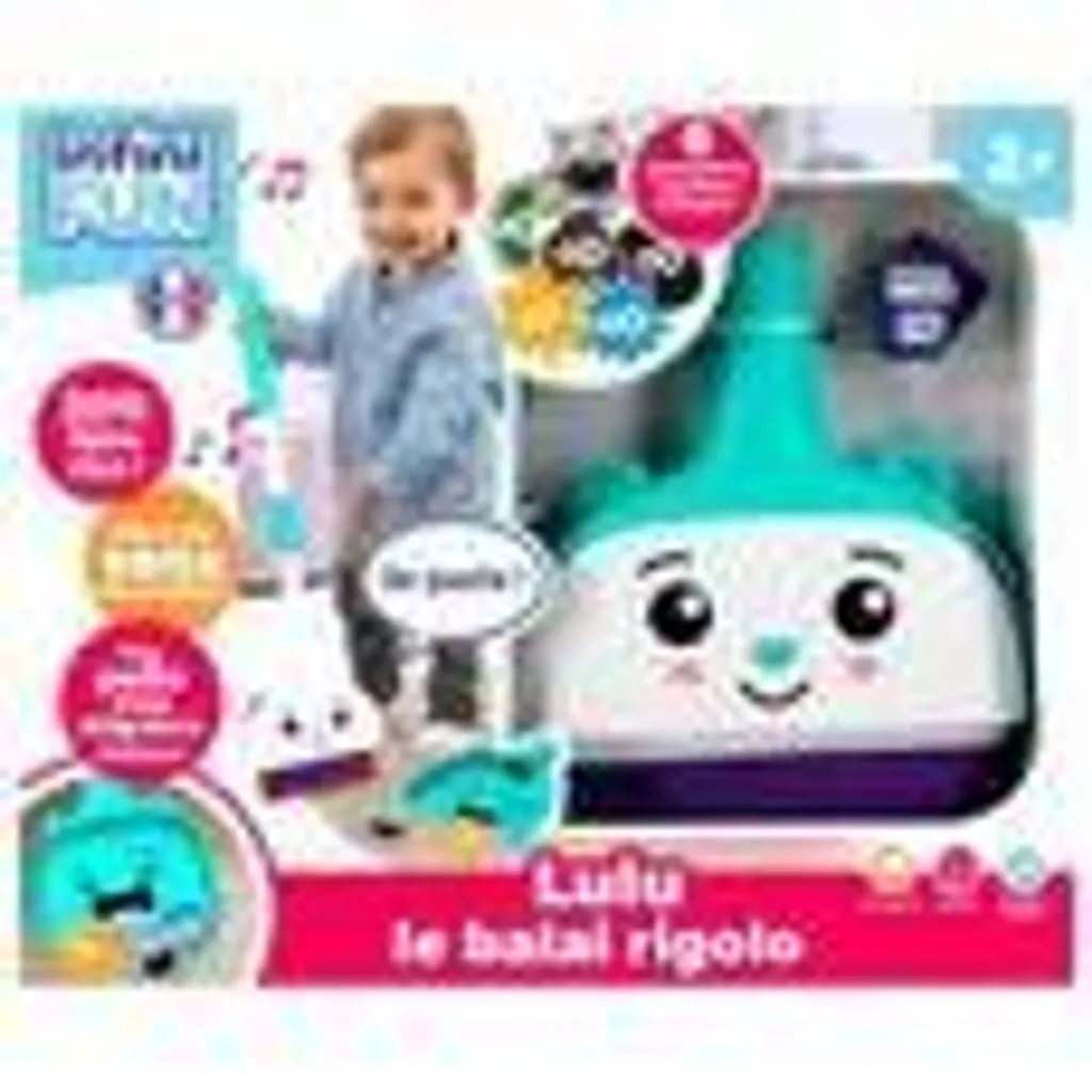 Jouet d'imitation Balai Rigolo Silly Sam InfiniFun Multicolore avec Sons - 4