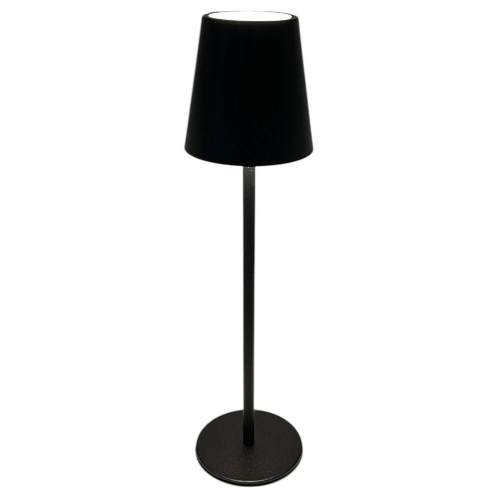 Coen Bakker USB Tischleuchte schwarz outdoor Touch 27,5cm Produktbild 