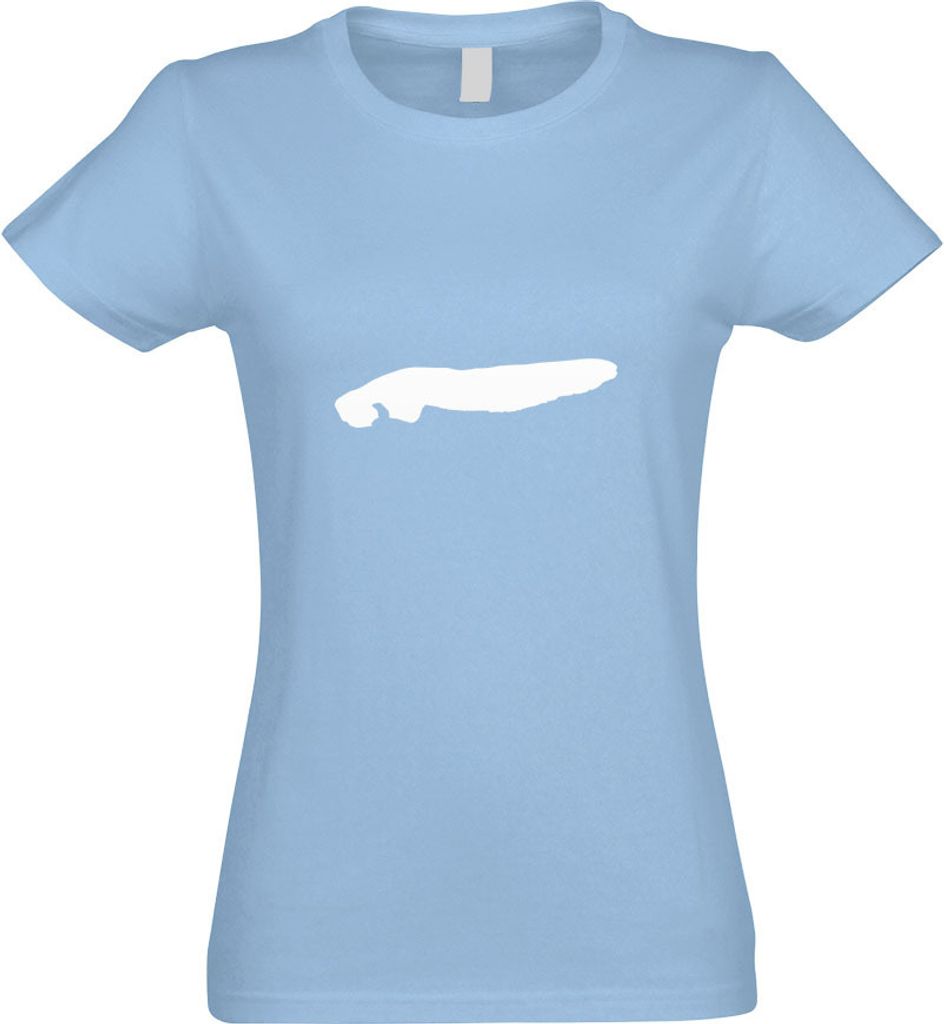 Kiwistar - T-Shirt tailliert - Damen - himmelblau - Norderney - Deutschland - Insel - mit Motiv Bedruckt - Funshirt Design - Sport - Freizeit - Dam...