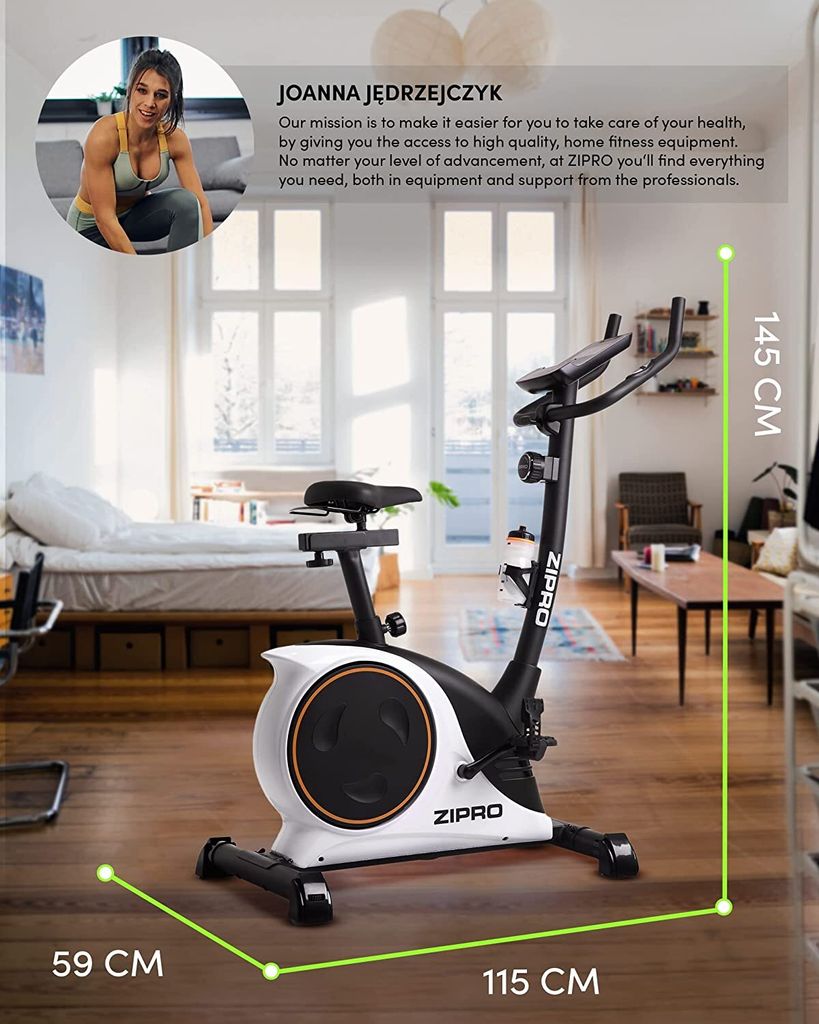 Magnetický trenažér Zipro Nitro RS | LCD displej | 8kg Obrázek produktu 2