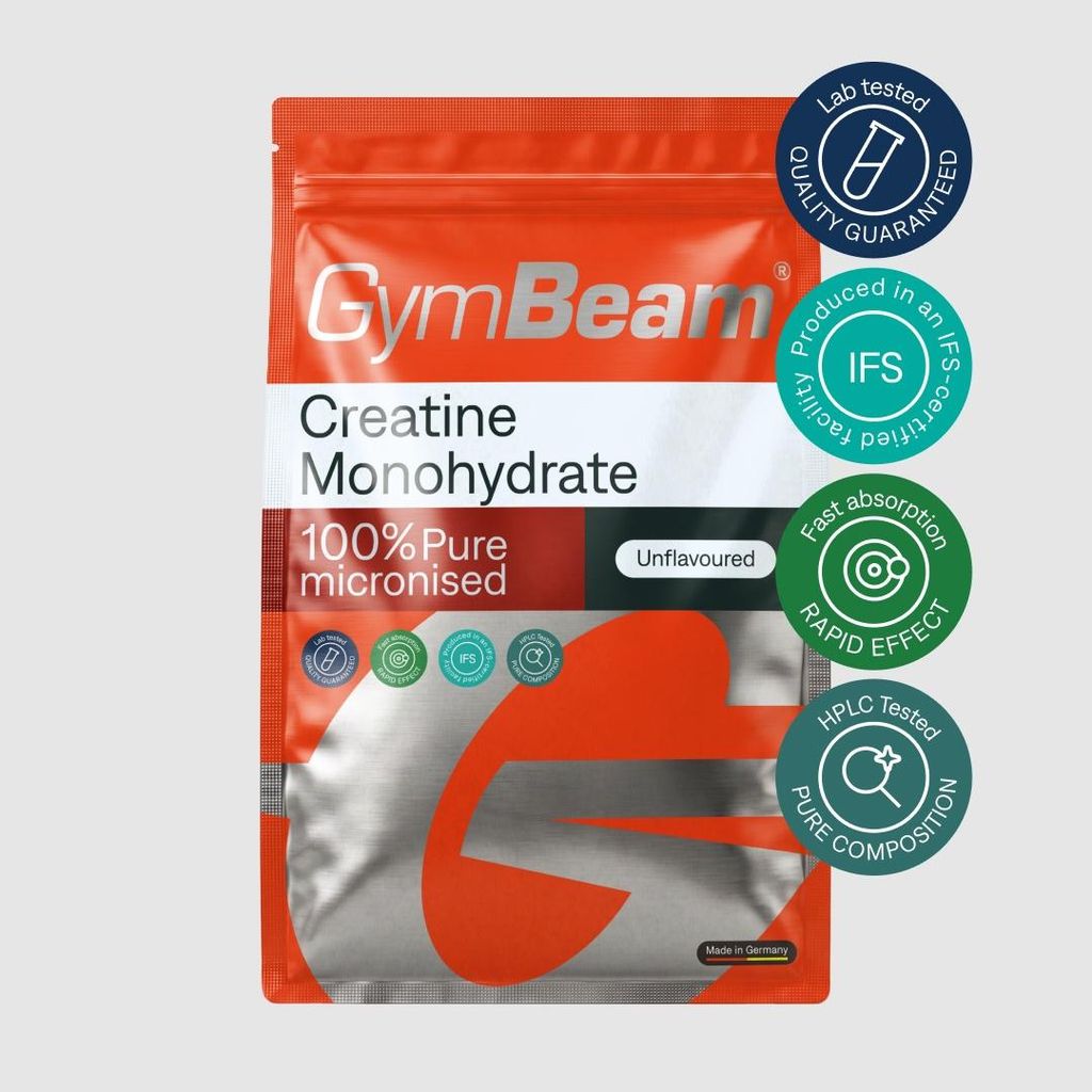 GymBeam - 100% Kreatinmonohydrat, 1000 g, ohne Geschmack Produktbild 