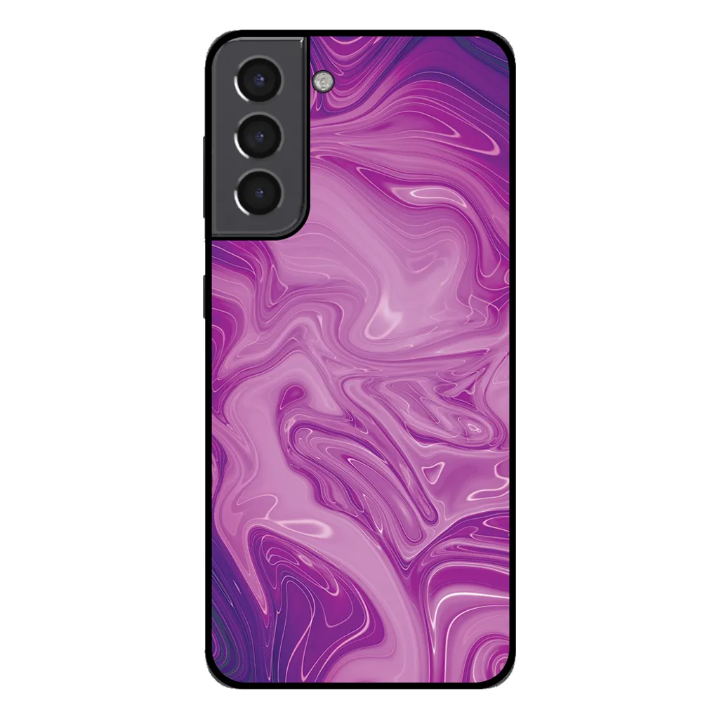 Occasione! Cover Samsung S22 Marmo Viola TPU | Smartphonica Protezione
