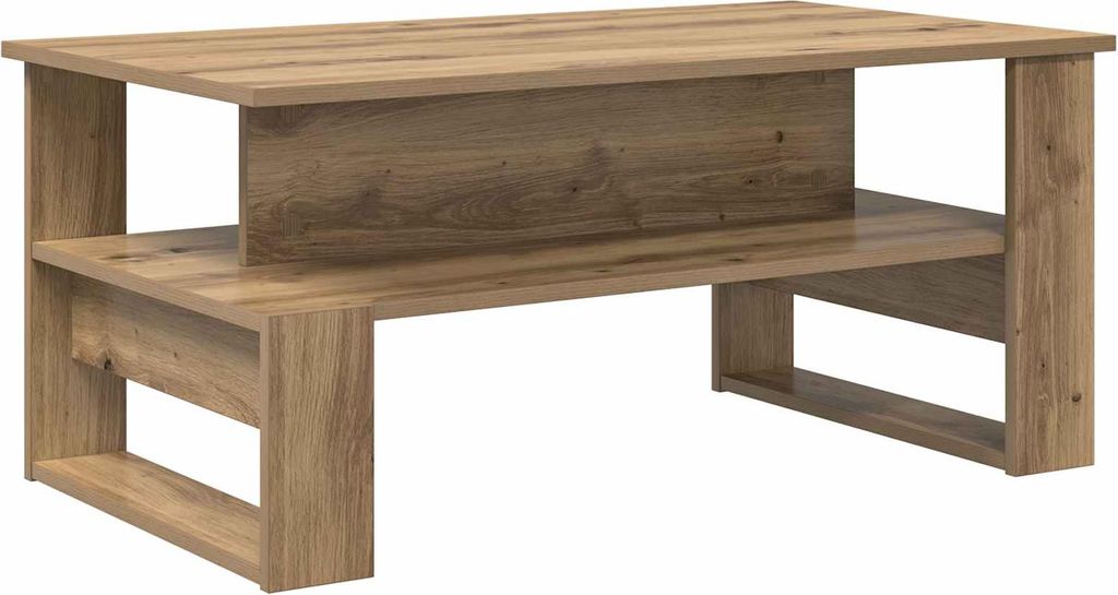 Couchtisch Artisan-Eiche 90 x 50 x 40 cm Holzwerkstoff