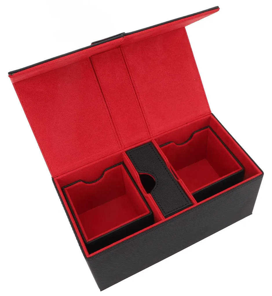 Coffret de transport pour cartes de collection avec 3 compartiments - 5