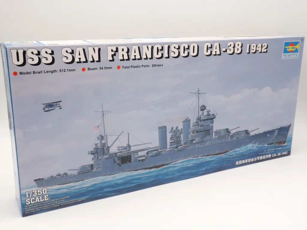 Trumpeter 05309 USS San Francisco CA-38 Maquette de Navire 1:350