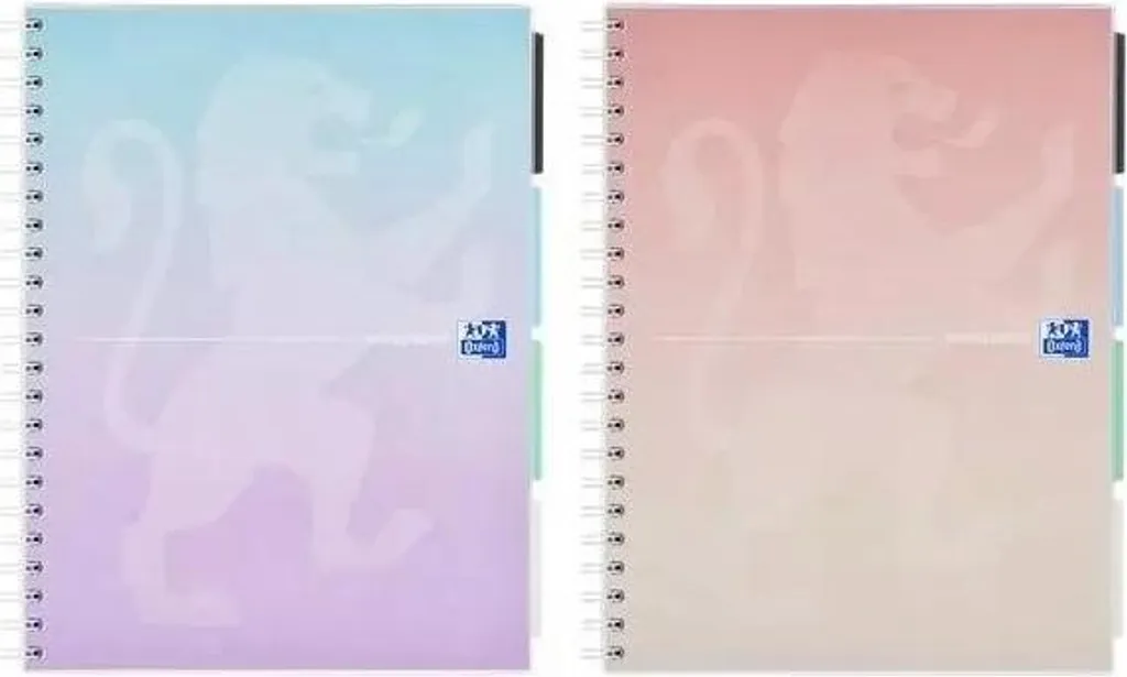 Lot de 5 carnets de notes B5 à petits carreaux 80K pour le bureau