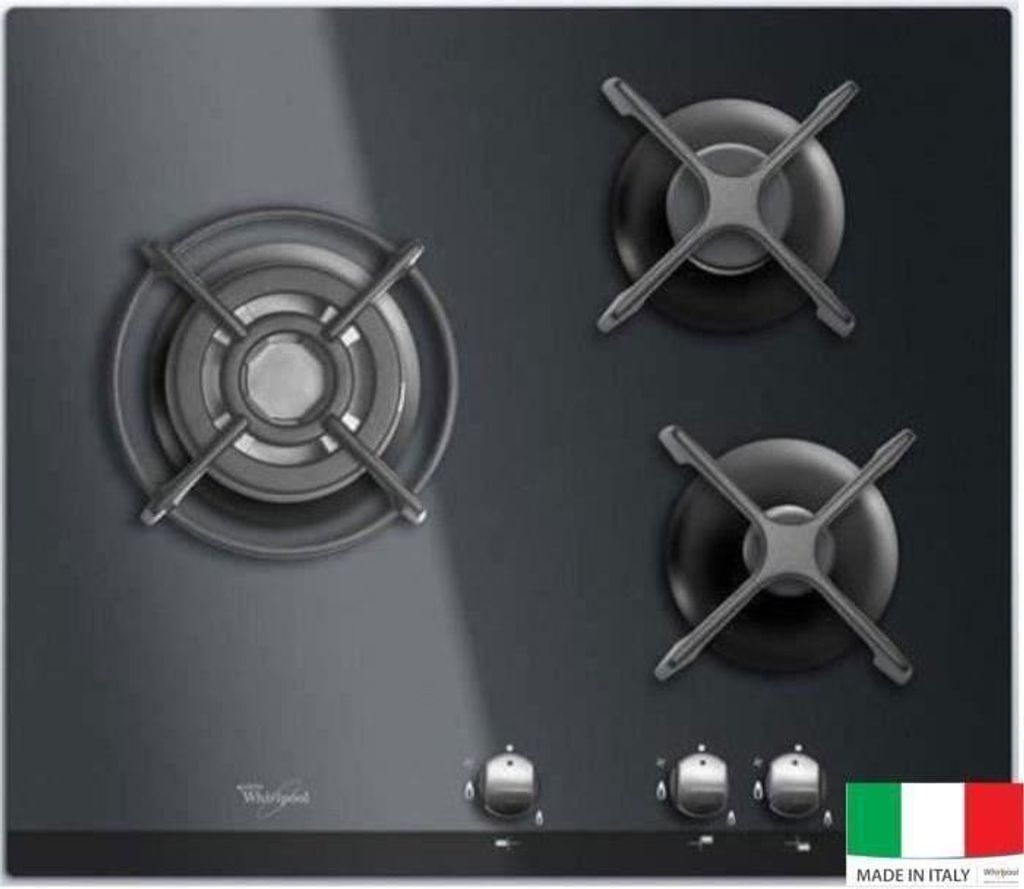 Piano cottura a gas Whirlpool AKT404NB, 3 fuochi, 6350 W, L Immagine del prodotto 