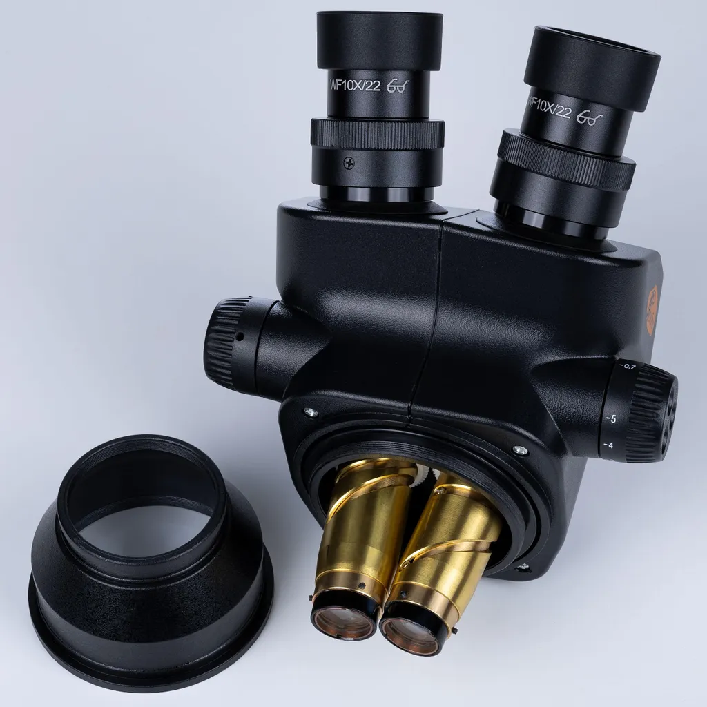 Microscope Trinoculaire Stéréoscopique Rosfix pour Électronique et Labo 7-45x - 6