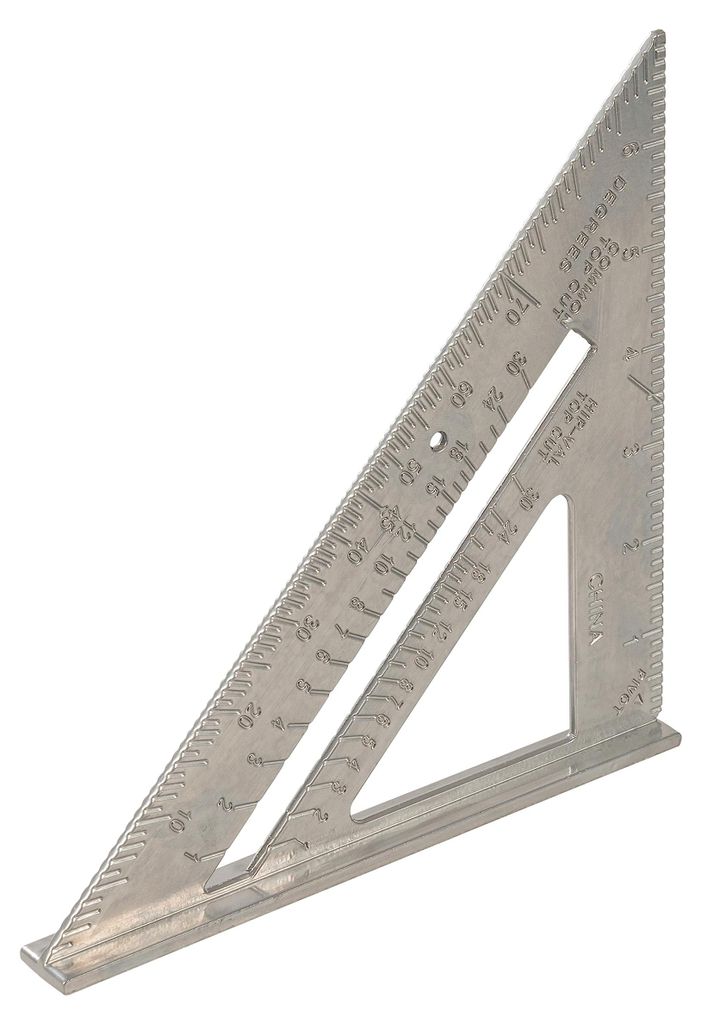 SILVERLINE Anschlagwinkeldreieck Zoll 182x182x258 mm Anschlagdreieck