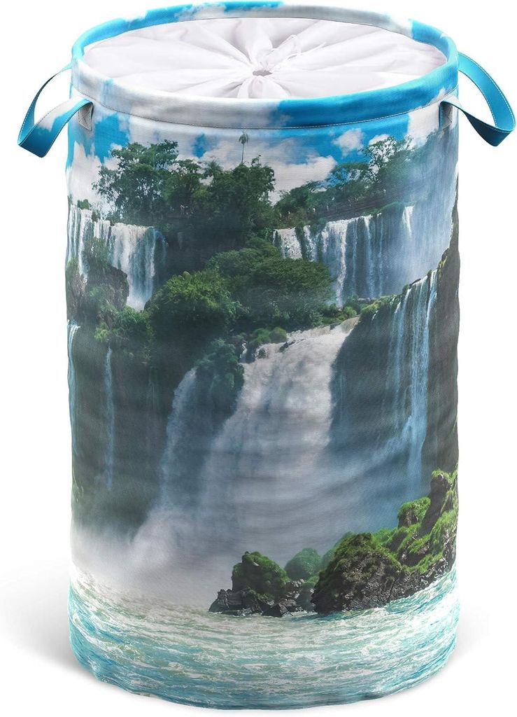 SANILO® Cesta para la ropa con diseño de cascada Imagen del producto 
