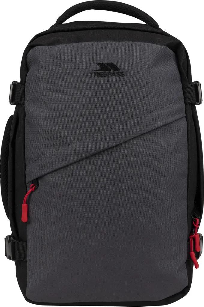Trespass Ervol Noir TP6916 - Bagage Cabine 20L de Taille Unique Robuste