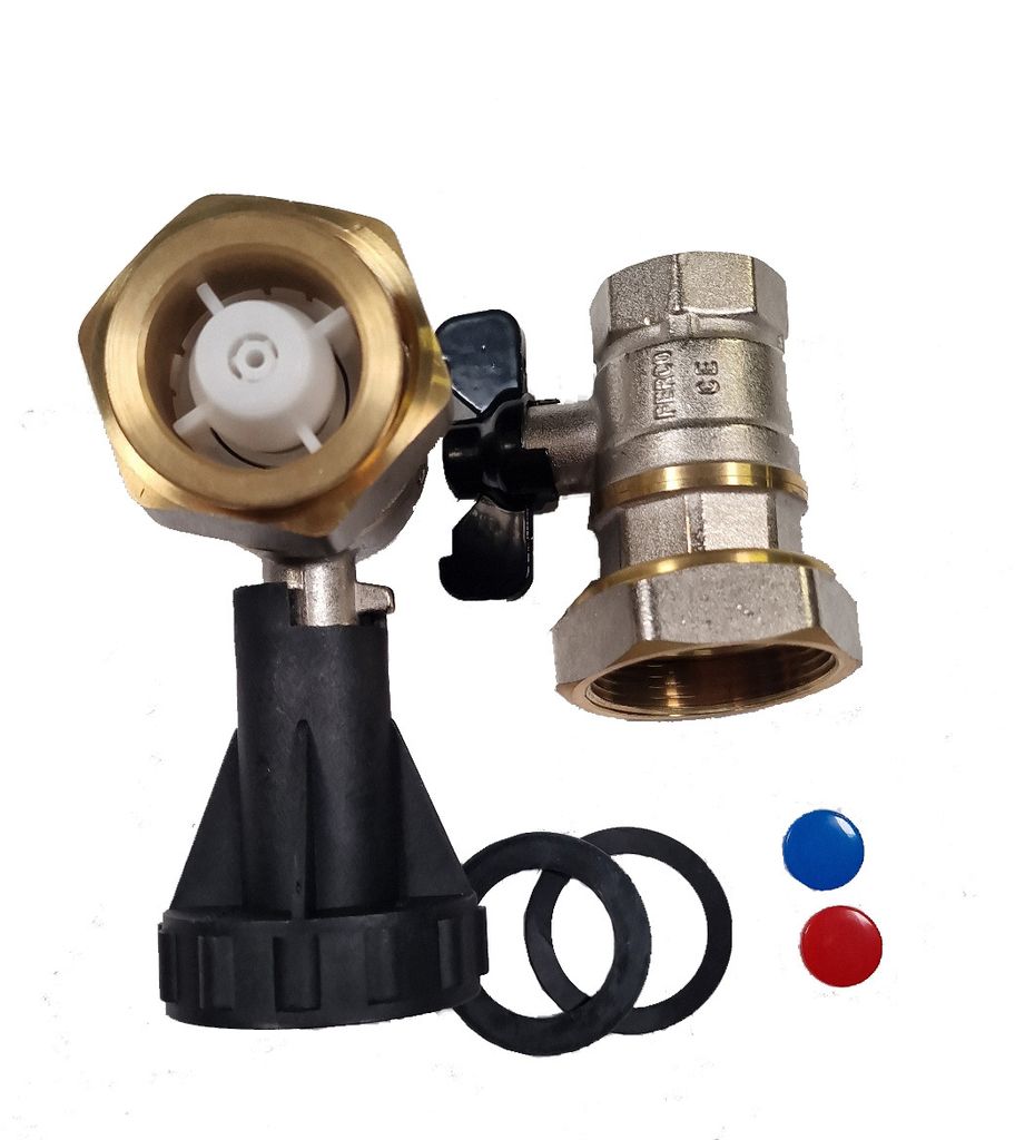 Pumpenkugelhahn Set 1" DN25