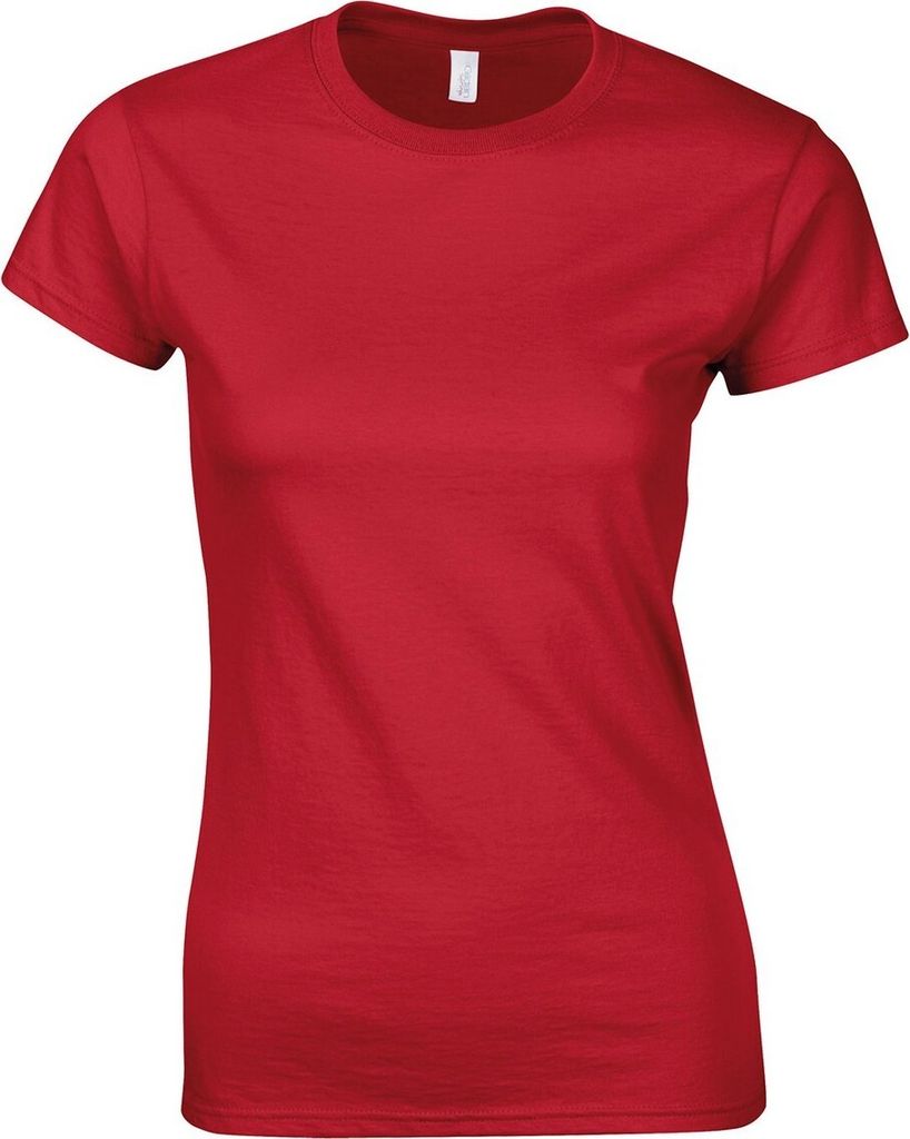 Gildan - "Softstyle" T-Shirt für Damen PC5864 (36 DE) (Rot)