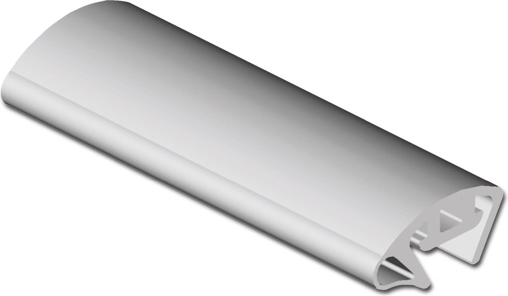 Dichtungsprofil für Halteprofil Alu Isostar, Kunststoff braun