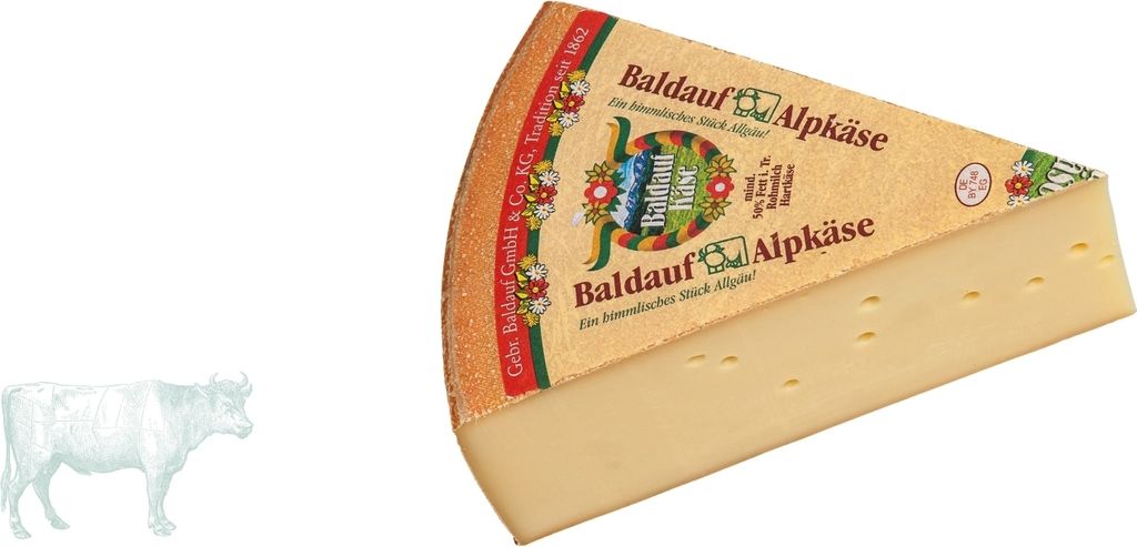 Alpkäse ca. 3.5 kg. - Baldauf
