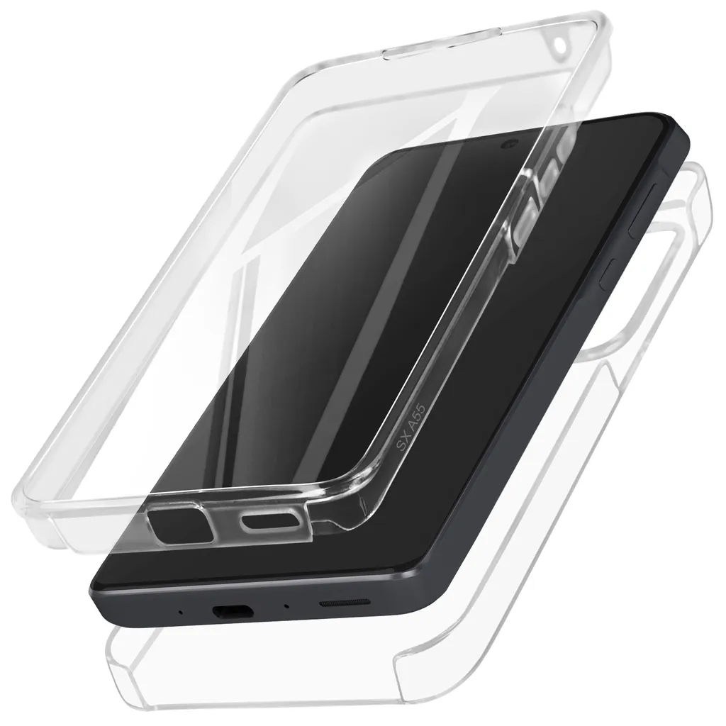 Cover Integrale Avizar 360 Samsung Galaxy A55 | Protezione 2 in 1