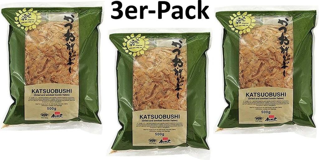 3er-Pack WADAKYU Katsuobushi Bonito Flocken 40g Produktbild 