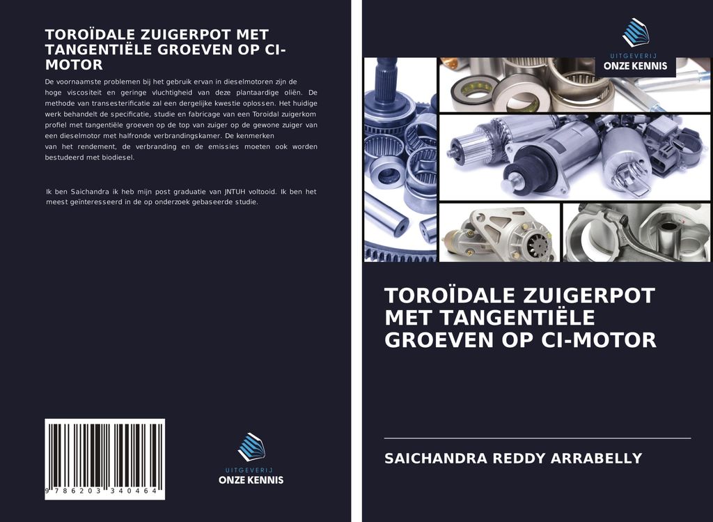 Toroïdale Zuigerpot Met Tangentiële Groeven Op Ci-Motor