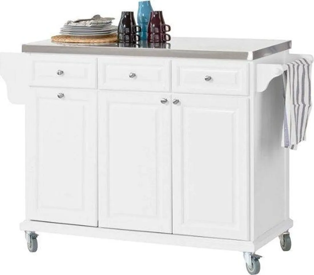 Meuble cuisine inox 3 tiroirs - Solution gain de place et rangement