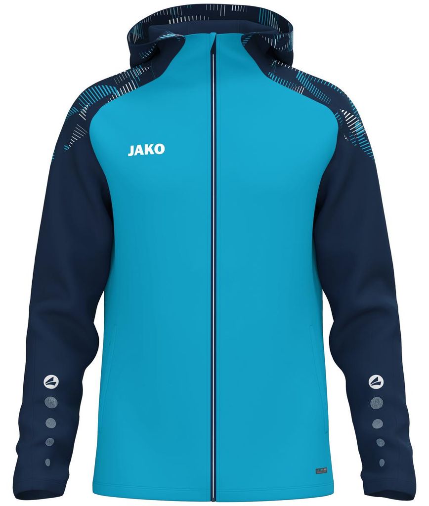 Jako Kapuzenjacke Sonic - aqua/marine, Größe:L