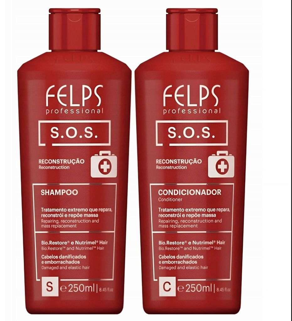 Felps SOS 2 x 250 ml szampon + odżywka Zdjęcie produktu 