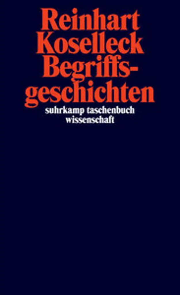 Livre Begriffsgeschichten - Essai de Philosophie et Sciences Sociales