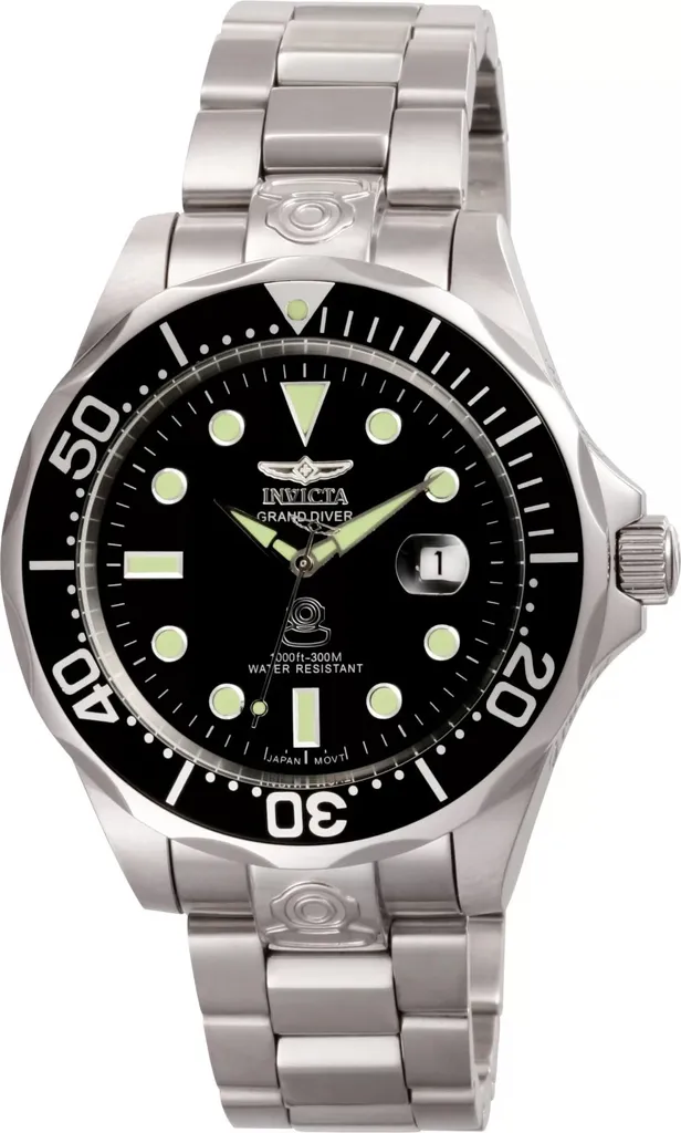 Montre Automatique Homme Invicta 3044 - Idéale pour Plongée et Sport