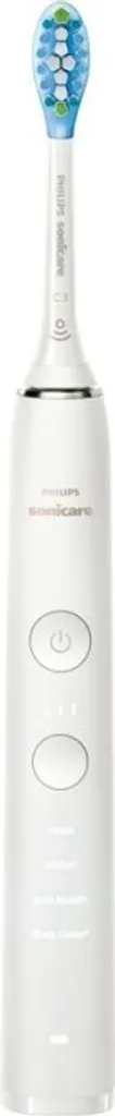 Sonicare DiamondClean 4 Modes Philips : Brosse Blanche et Verre Chargeur
