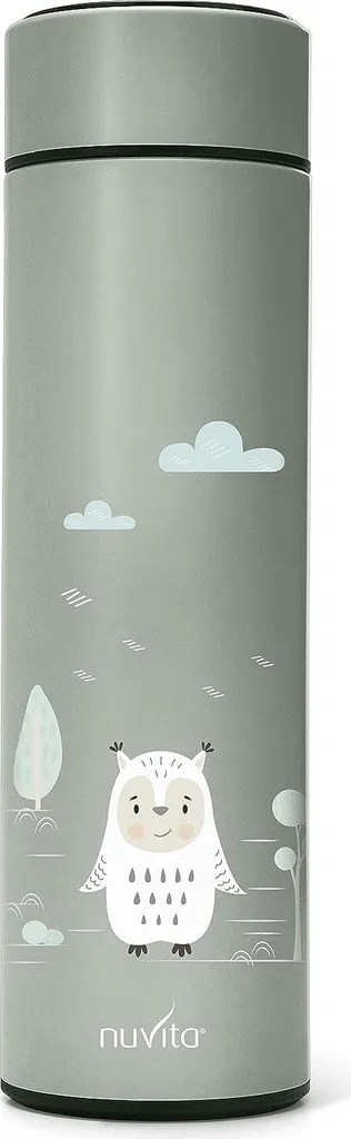 Bouteille isotherme 500 ml vert sauge gourde réutilisable pour le bureau