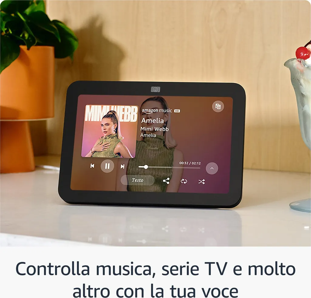 Écran Connecté Echo Show 8 (2023) - Assistant Vocal Alexa Anthracite - 6