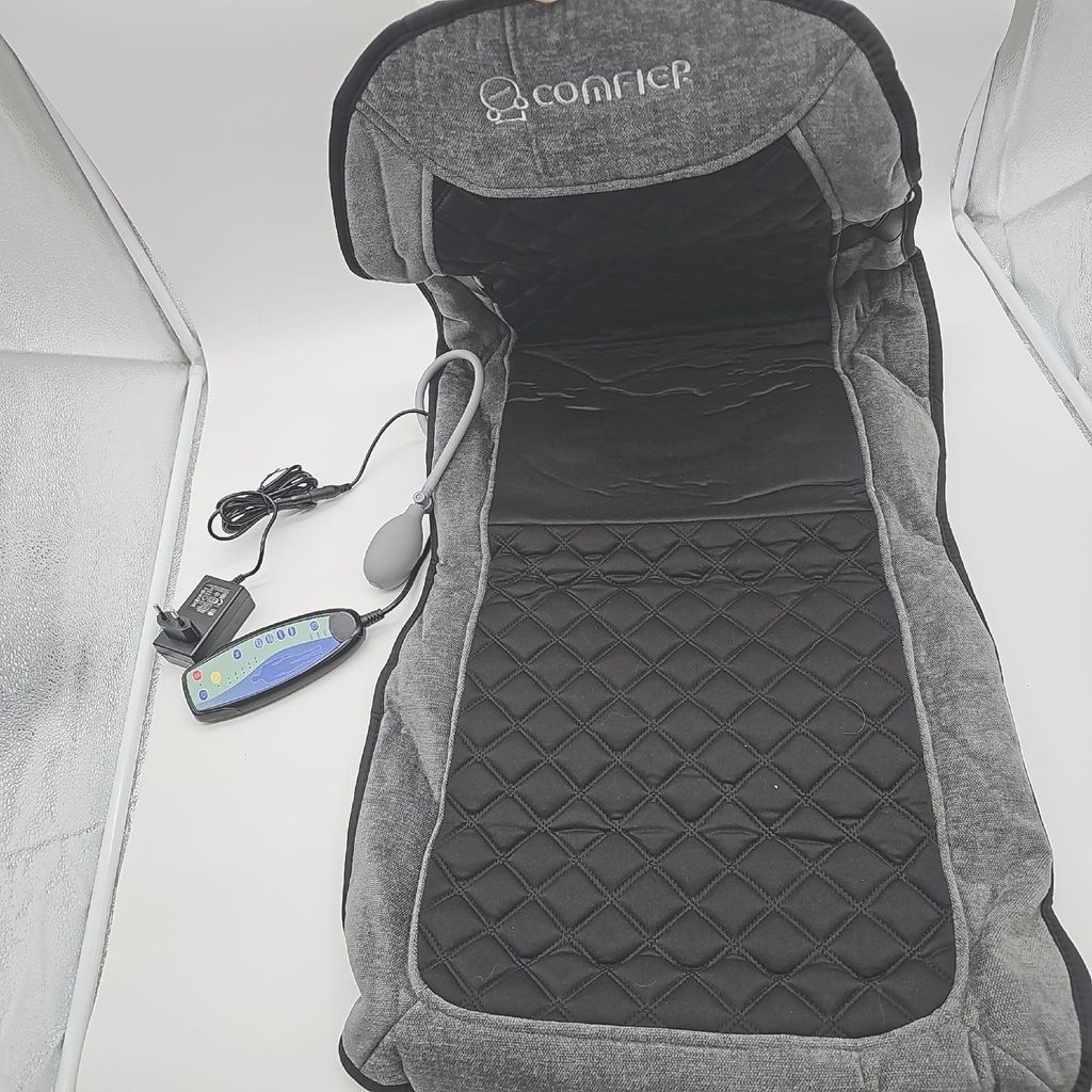 COMFIER Massagematte mit Wärme & innovativer einstellbarer Lendenstütze