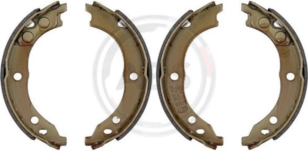 A.B.S. 9167 Set ganasce freno, freno di stazionamento OE 4241L1 compatibile con Jumper, Ducato, Boxer